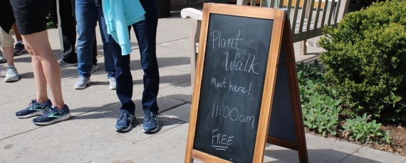 Plant Walk signage